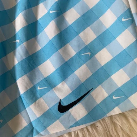 NWT $80 NIKE Women XL Dri-FIT Club Printed Swoosh LOGO Tennis Skirt Skort Shorts - Picture 9 of 11